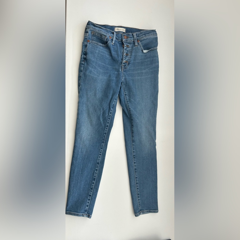 Madewell button fly jeans